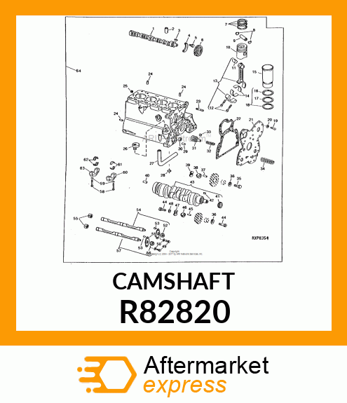 CAMSHAFT R82820