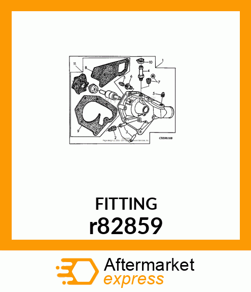 HOSE FITTING, SPECIAL r82859