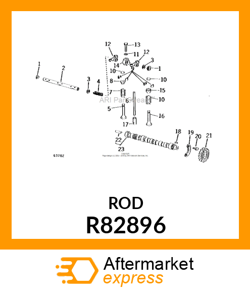 ROD, PUSH R82896