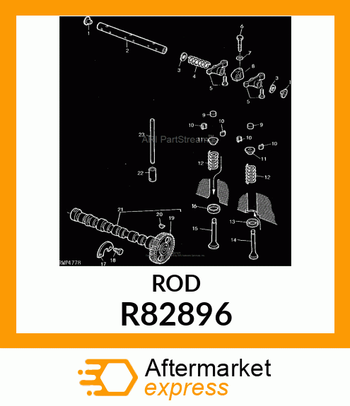 ROD, PUSH R82896