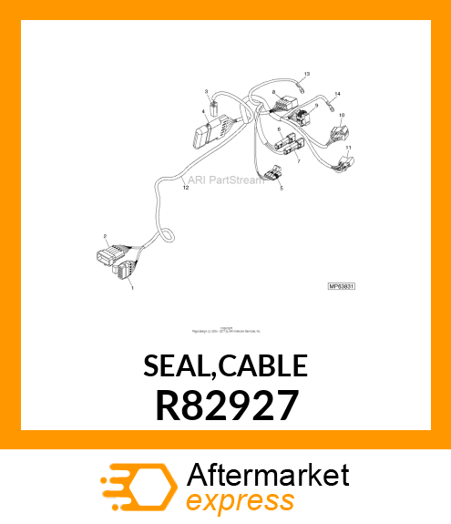 SEAL,CABLE R82927