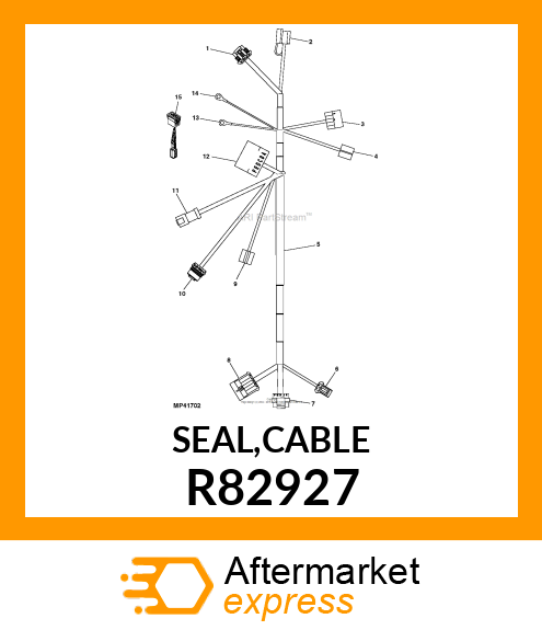 SEAL,CABLE R82927