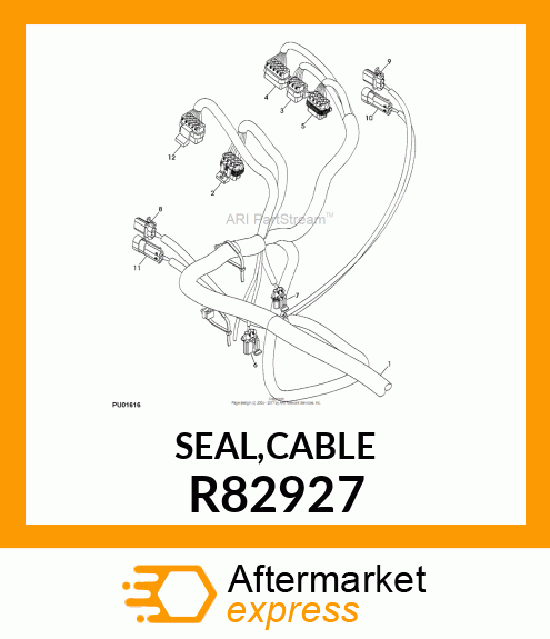 SEAL,CABLE R82927