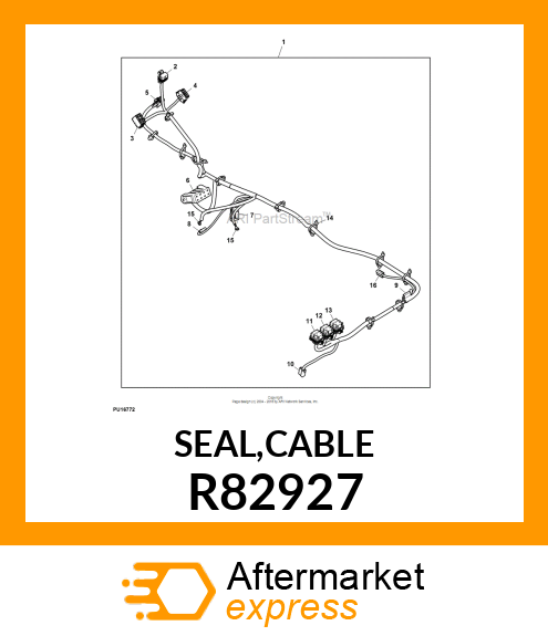 SEAL,CABLE R82927