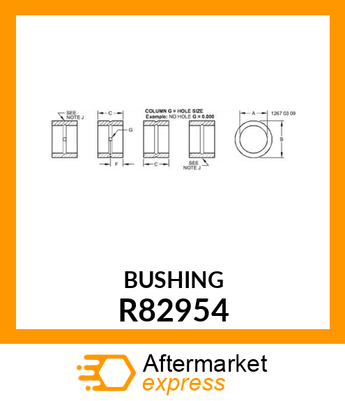 BUSHING R82954