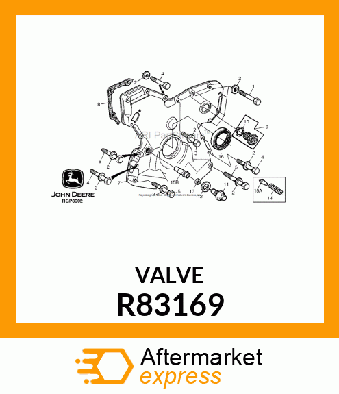 VALVE, PRESSURE REGULATION R83169