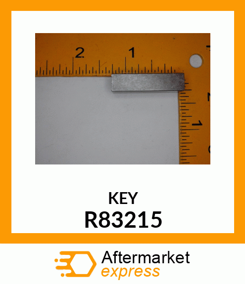 KEY, PISTON RETAINING R83215