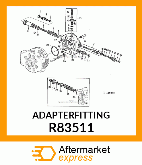 Adapter Fitting R83511