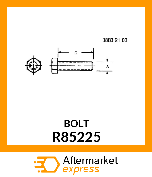 SCREW, SPECIAL CAP R85225