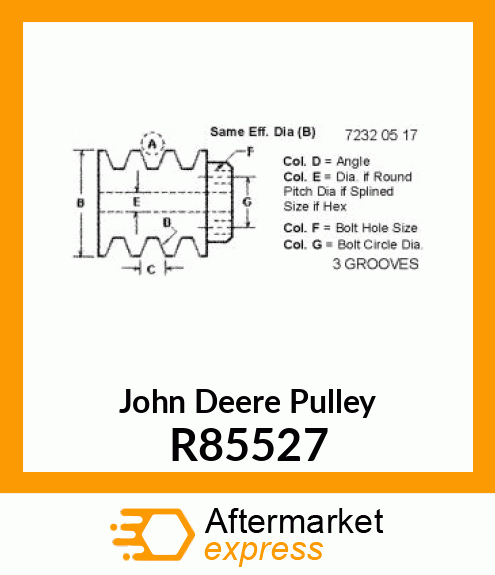 PULLEY R85527