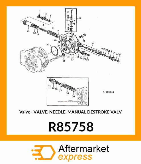 Valve R85758