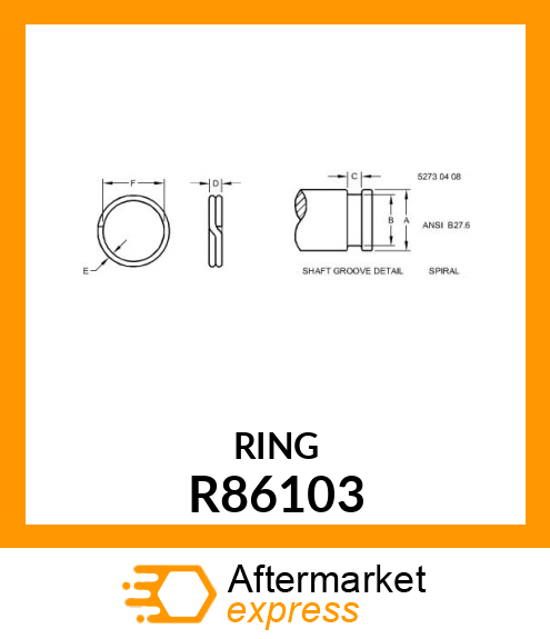 RING, SNAP R86103