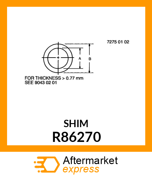 SHIM, 0.076 STEEL R86270