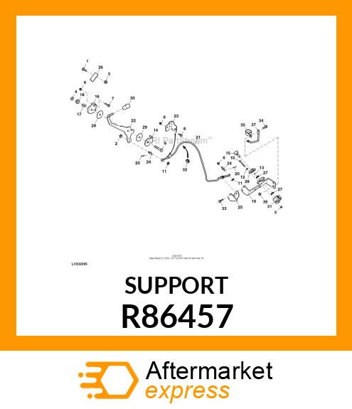 SUPPORT,SENSOR R86457