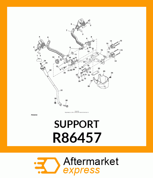 SUPPORT,SENSOR R86457