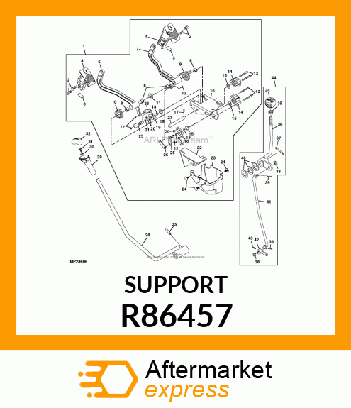 SUPPORT,SENSOR R86457