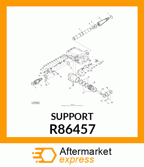 SUPPORT,SENSOR R86457