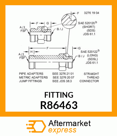 FITTING, SPECIAL R86463