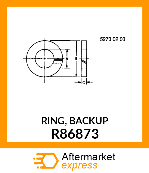 RING, BACKUP R86873