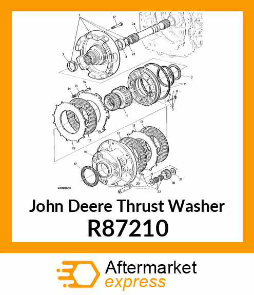 WASHER, THRUST R87210