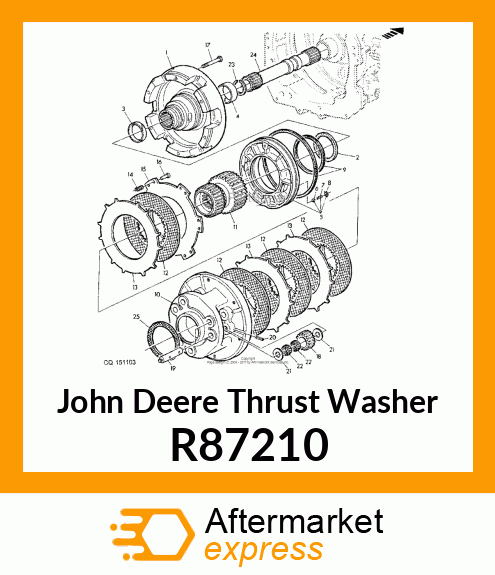 WASHER, THRUST R87210