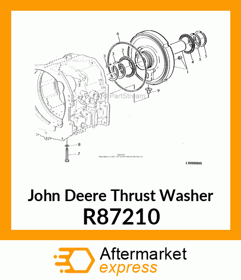 WASHER, THRUST R87210