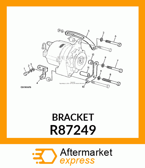 BRACKET R87249