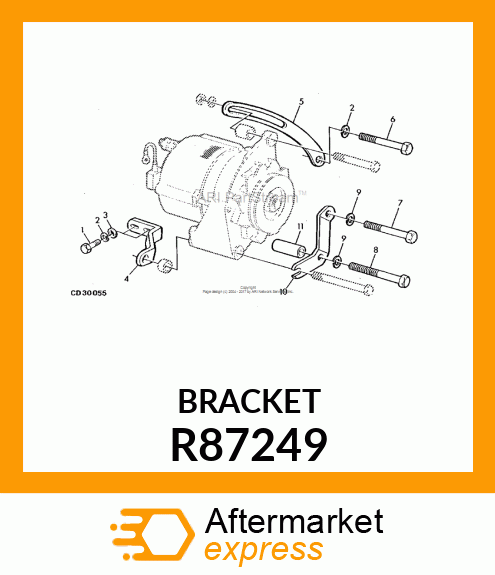 BRACKET R87249