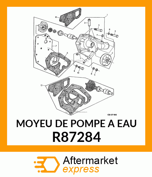 MOYEU DE POMPE A EAU R87284