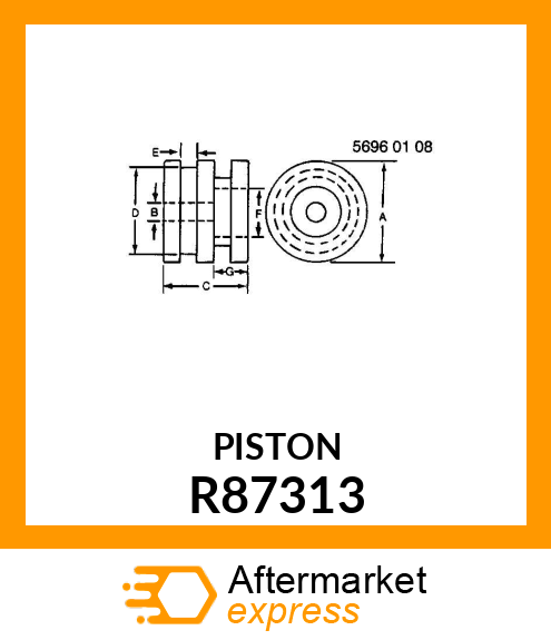 PISTON R87313