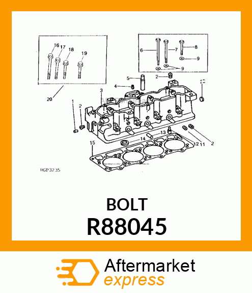 CAP SCREW, HEX FLANGE HEAD R88045