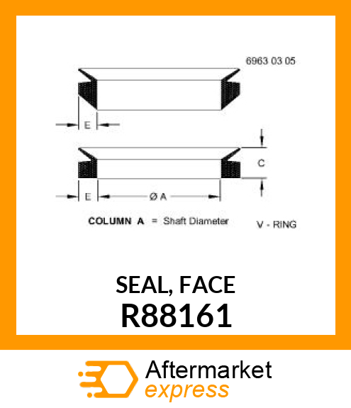 SEAL, FACE R88161