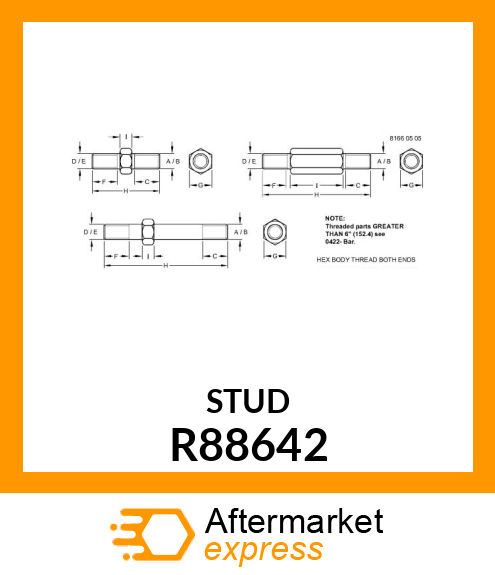 STUD R88642