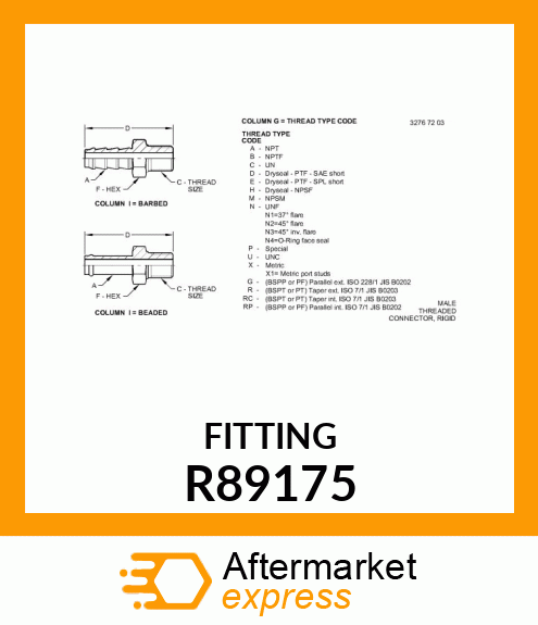 CONNECTOR, SPECIAL R89175