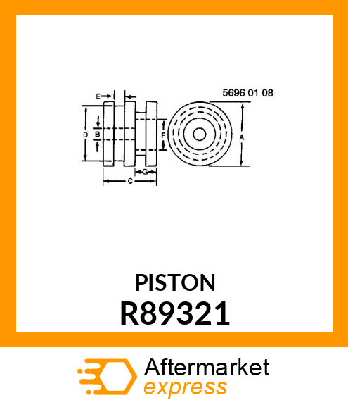 PISTON R89321