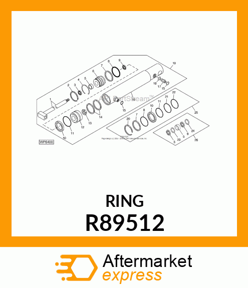 RING, TUBE WEAR R89512