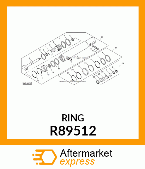 RING, TUBE WEAR R89512