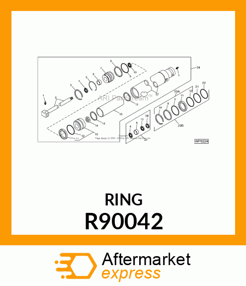 RING, STOP TUBE R90042