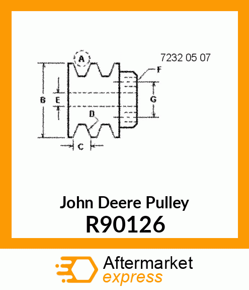 PULLEY R90126