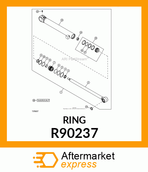 RING, PISTON R90237