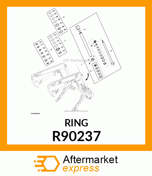 RING, PISTON R90237