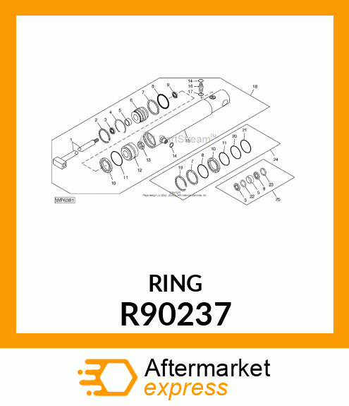 RING, PISTON R90237