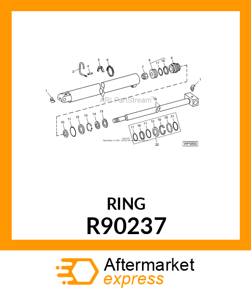 RING, PISTON R90237