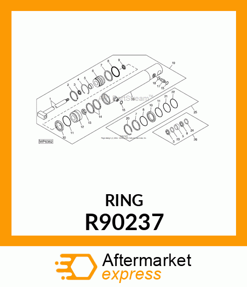 RING, PISTON R90237