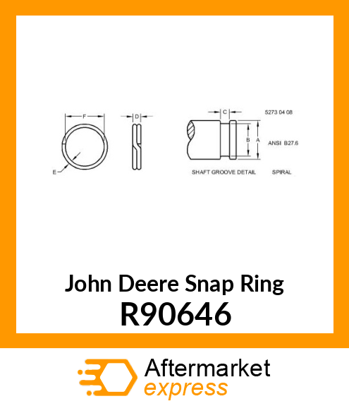 RING, SNAP R90646