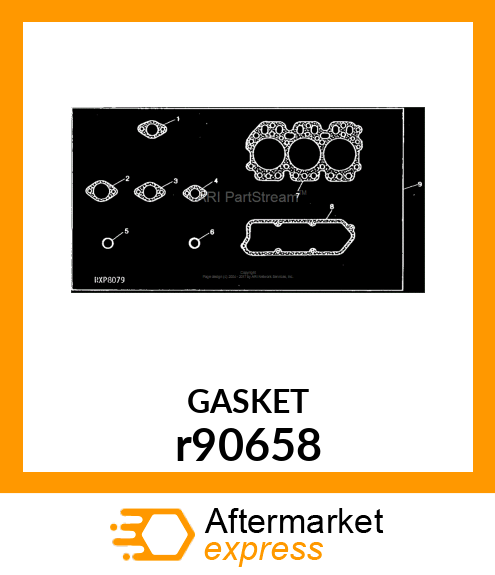 GASKET, EXHAUST MANIFOLD r90658