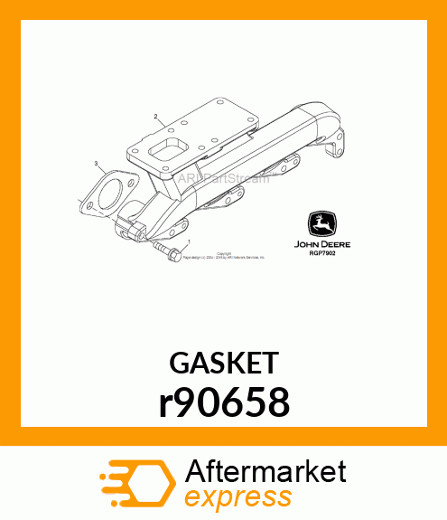 GASKET, EXHAUST MANIFOLD r90658