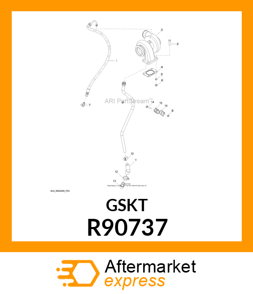 GASKET, TURBOCHARGER R90737