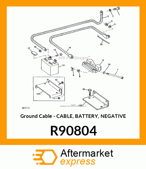 Ground Cable R90804