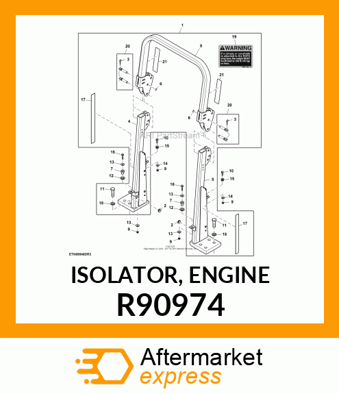 ISOLATOR, ENGINE R90974